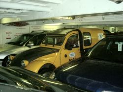 2cv on the channel ferry