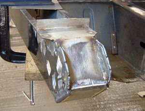 Seam welded mounting