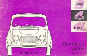 1961 Owners Manual